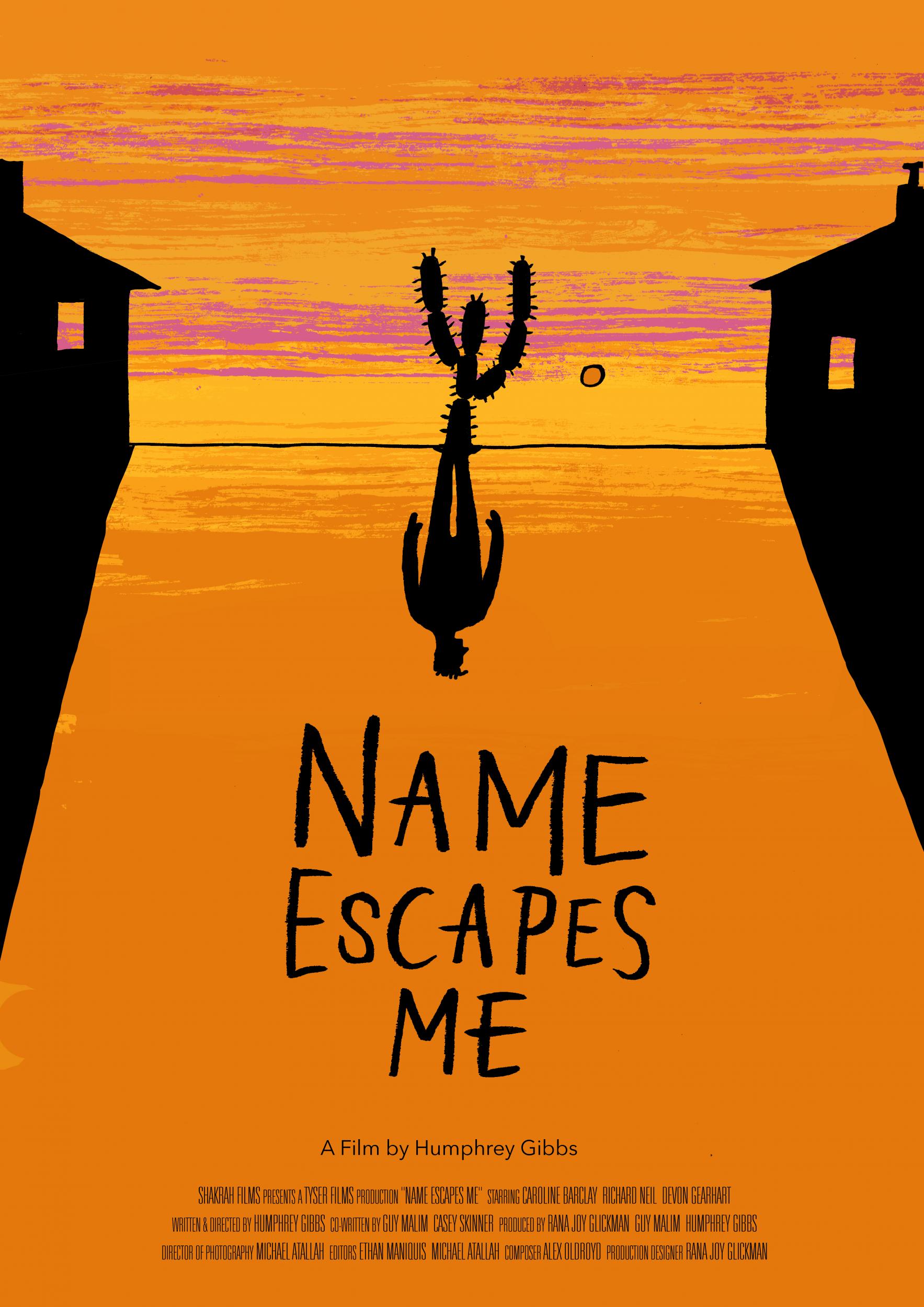 Name Escape Me Poster